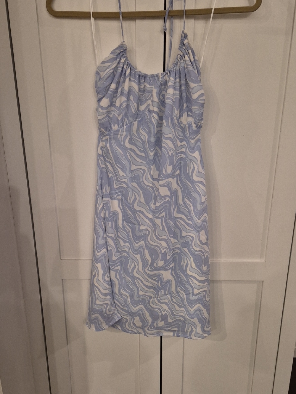 NWT Abercrombie & Fitch Babydoll Slip Dress Mini Coquette Festival Size X- Small